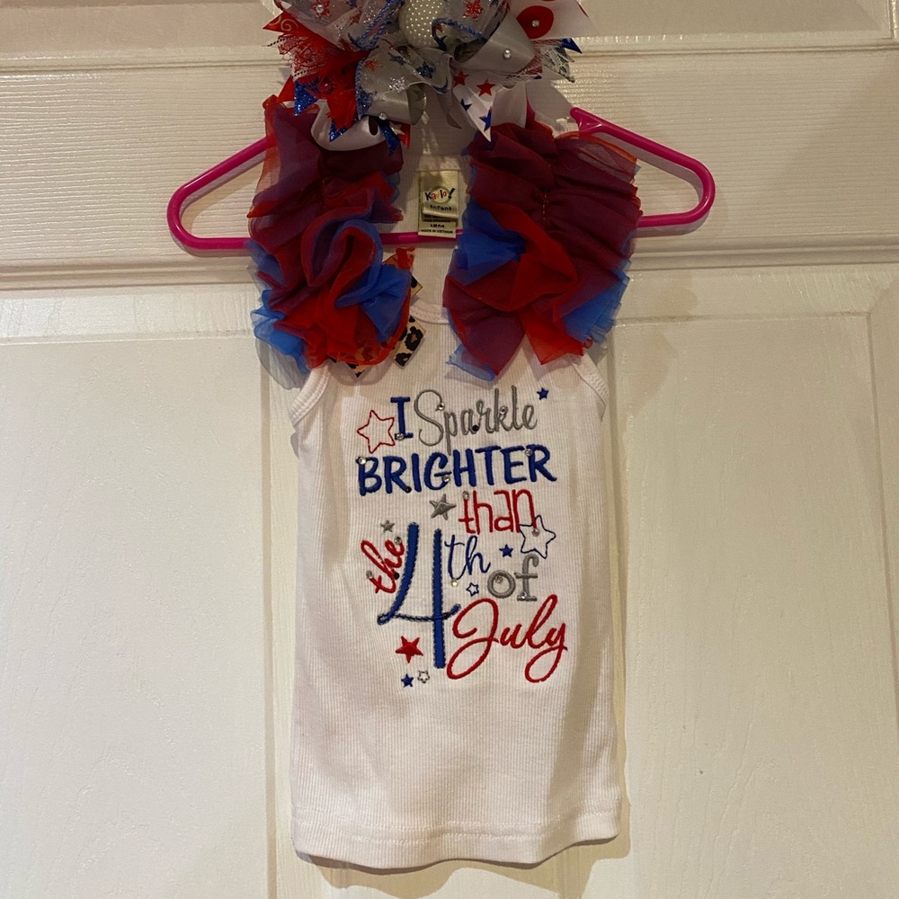 Ott 4th of July tank top